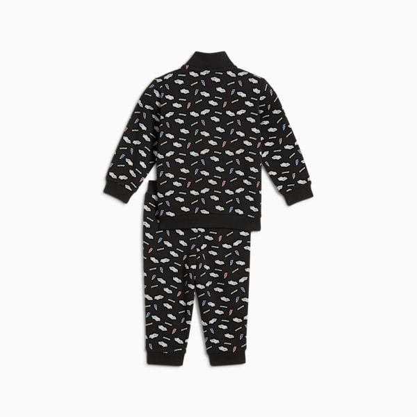BMW M Motorsport All-Over Print Jogger Set Toddler, PUMA Black, large-ZAF