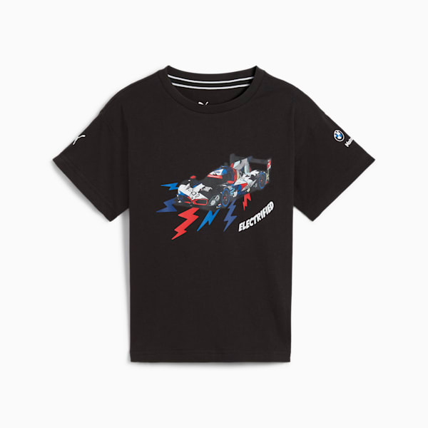 Playera niños BMW M Motorsport, PUMA Black, large-MEX