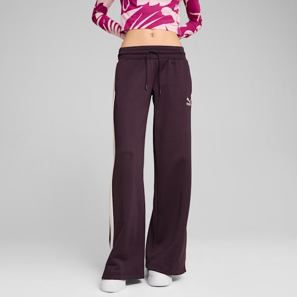 Pants T7 para mujer, Midnight Plum, large-MEX