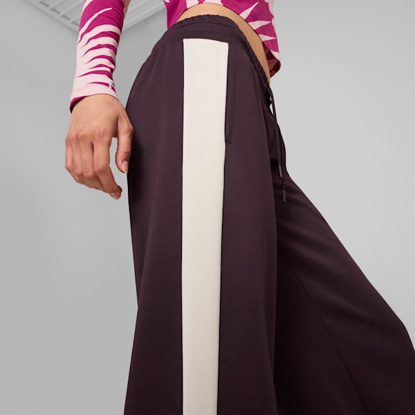 Pants T7 para mujer, Midnight Plum, large-MEX