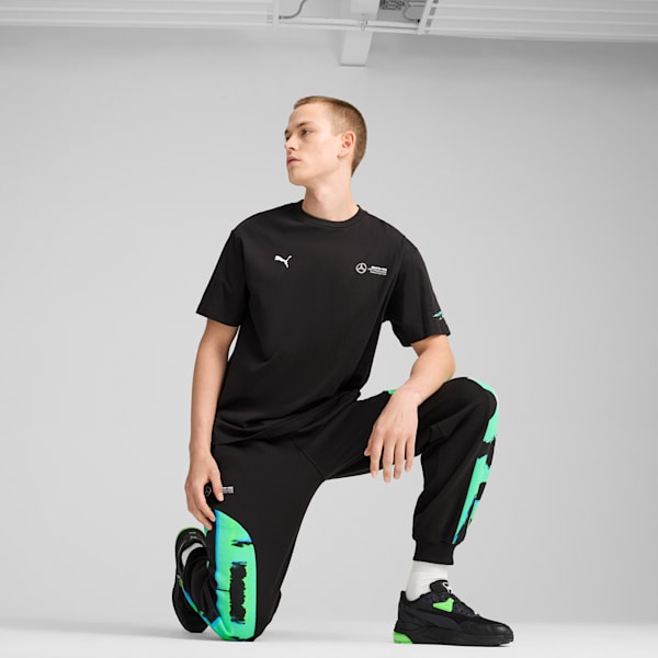 Mercedes-AMG Petronas F1® Neon Energy Tee Men, PUMA Black, large-ZAF