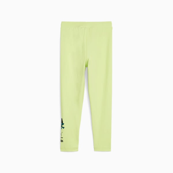 PUMA x TROLLS Leggings Kids, Cool Cucumber, large-ZAF