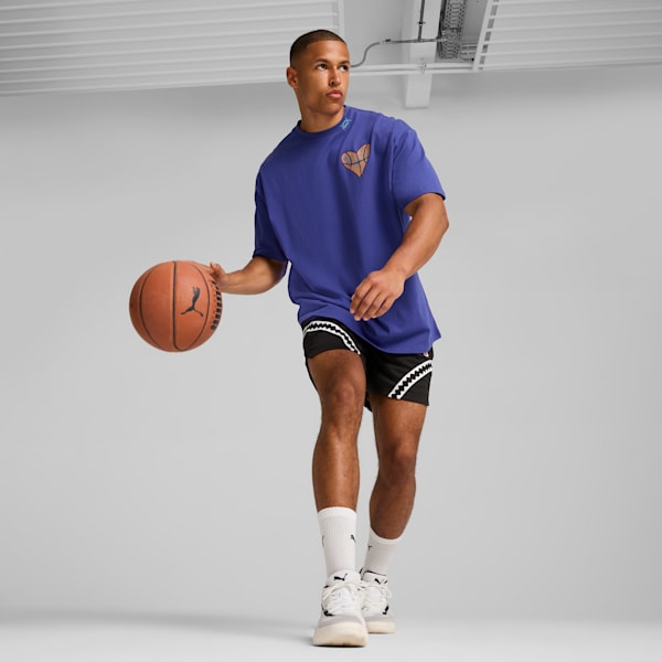 Remera de basketball Getting Crafty 4, Lapis Lazuli, large-ARG