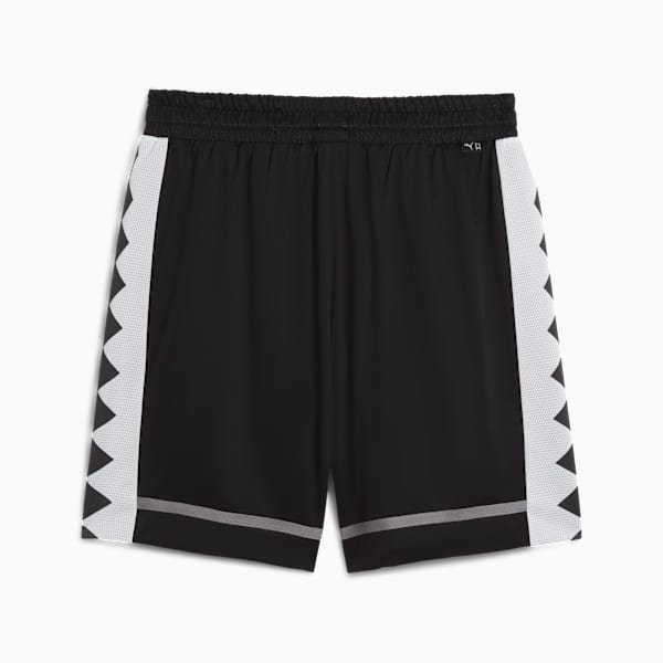 Shorts de basquetbol The All Jaws para hombre, PUMA Black-Stormy Slate, large-MEX