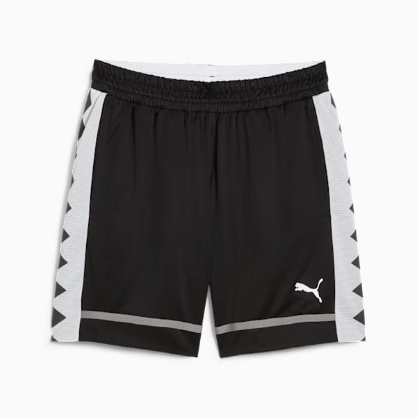Shorts de basquetbol The All Jaws para hombre, PUMA Black-Stormy Slate, large-MEX