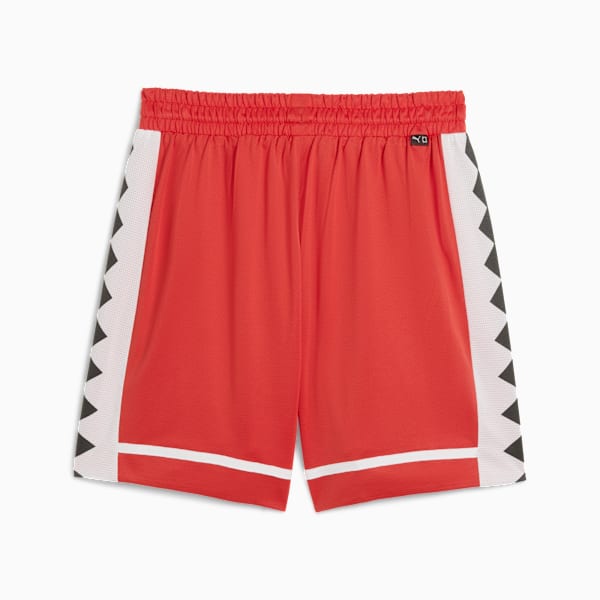 Shorts de basquetbol The All Jaws para hombre, Red Fire, large-MEX