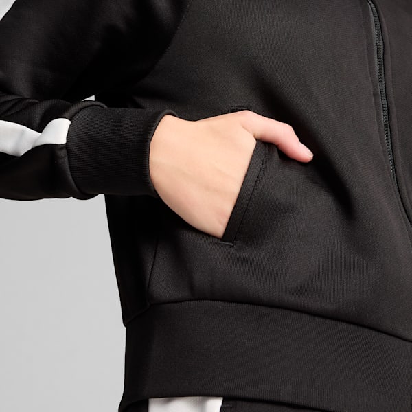ICONIC T7 Track Jacket Women, PUMA Black, large-MEX