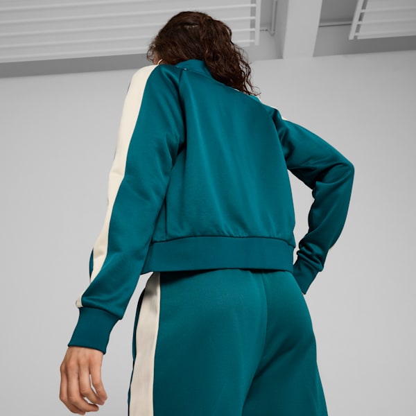 Campera deportiva ICONIC T7 para mujer, Cold Green, large-ARG