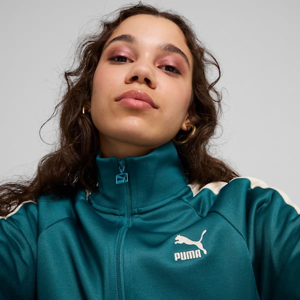 Campera deportiva ICONIC T7 para mujer, Cold Green, large-ARG