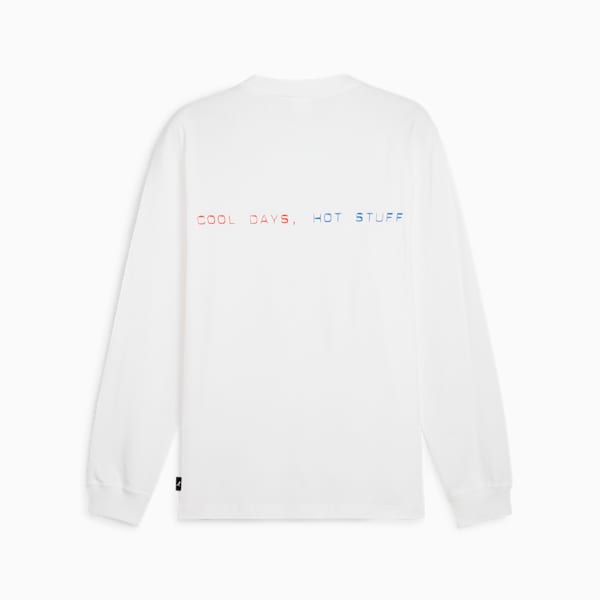 GRAPHICS "Cool Day" Long Sleeve Men, PUMA White, large-ZAF