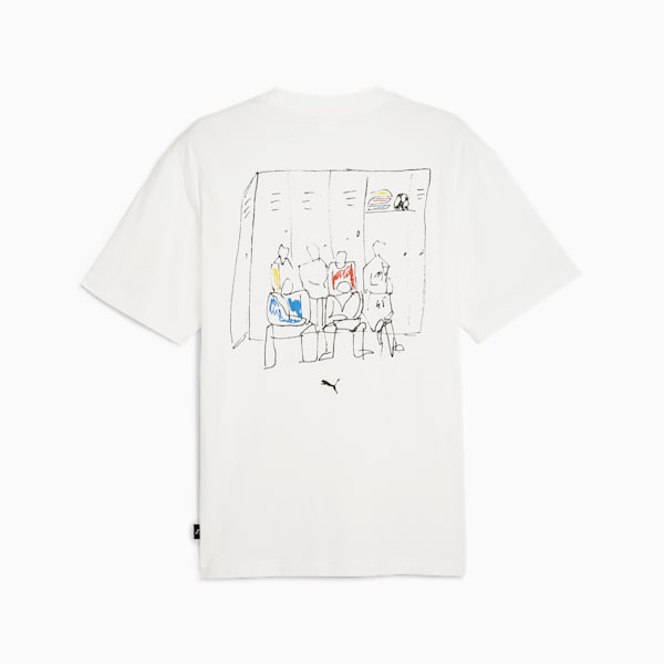 Playera Hombre GRAPHICS Back-up Team, PUMA White, large-MEX