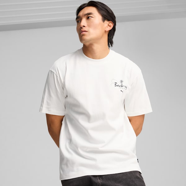 Playera Hombre GRAPHICS Back-up Team, PUMA White, large-MEX