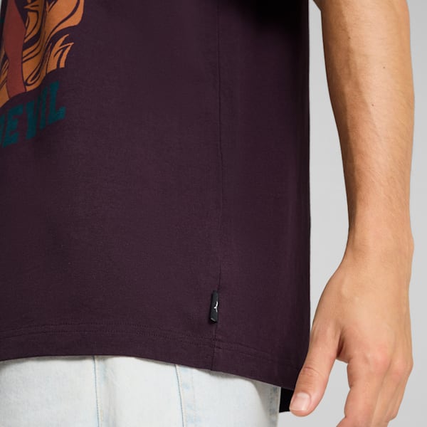 GRAPHICS "Rebel" Tee Men, Midnight Plum, large-ZAF