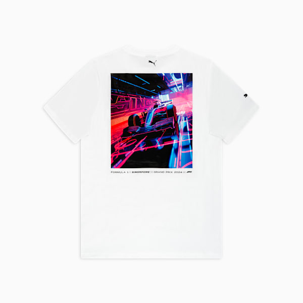 F1® Singapore Tee Unisex, PUMA White, large-MEX