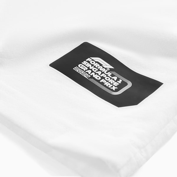 F1® Singapore Tee Unisex, PUMA White, large-MEX