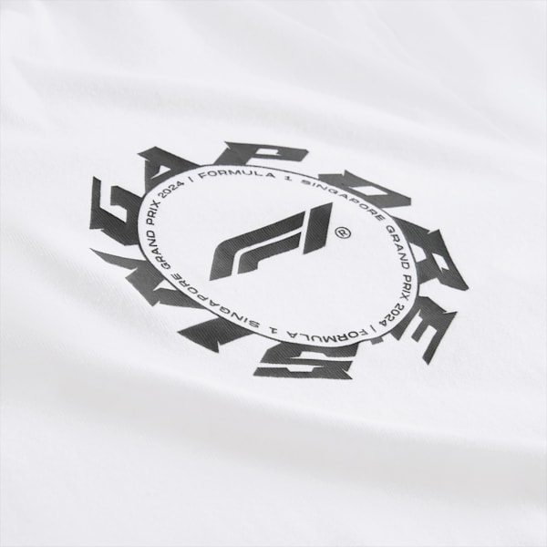 F1® Singapore Tee Unisex, PUMA White, large-MEX