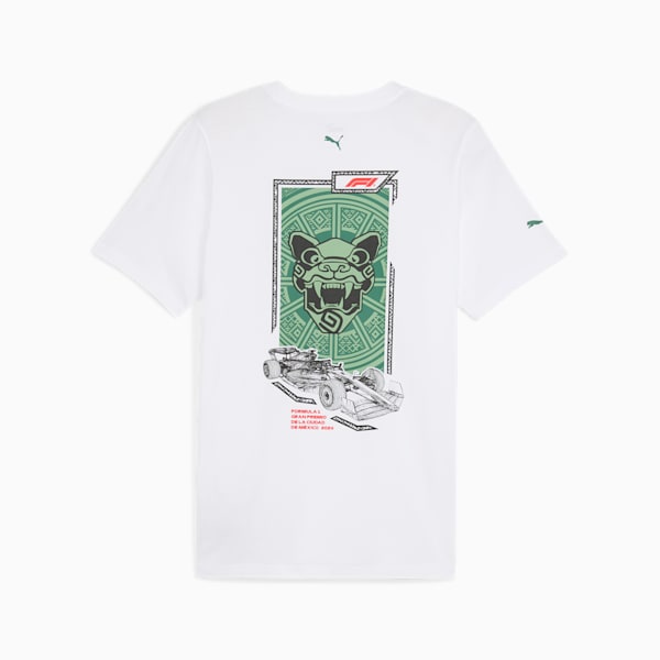 F1 Mexico Men's T-shirt, PUMA White, large-MEX