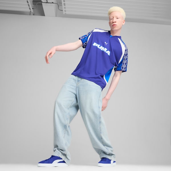 Relaxed Football Jersey Unisex, Lapis Lazuli, large-ZAF