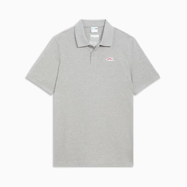 Polo Suede, Medium Gray Heather, large-MEX