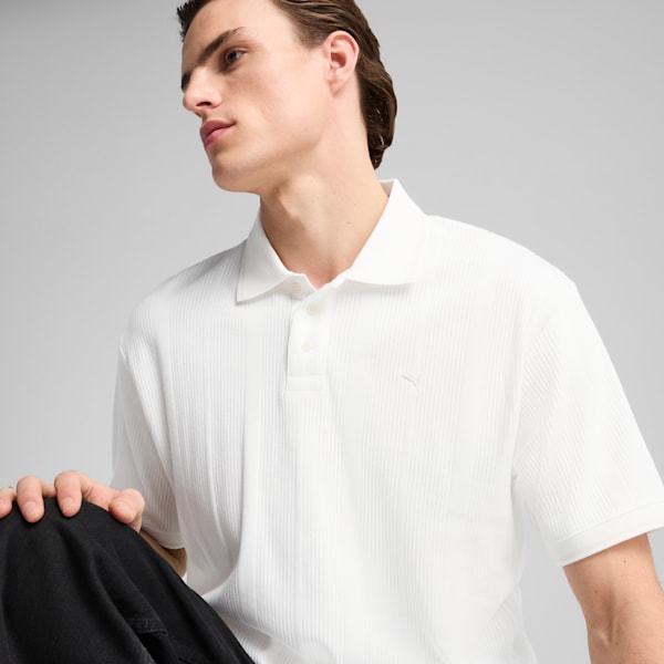 MMQ Polo Men, PUMA White, large-ZAF