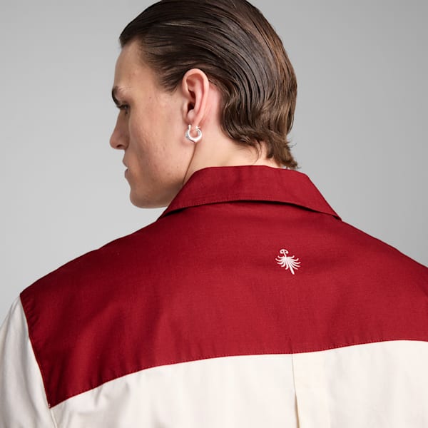 PALAIS ARTISAN Shirt Men, Alpine Snow, large-ZAF