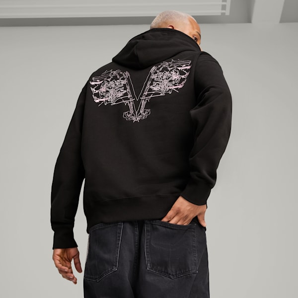 PUMA x CHARLOTTE ROHDE Hoodie Men, PUMA Black, large-MEX