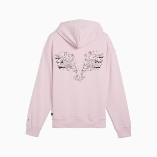Sudadera PUMA x CHARLOTTE ROHDE para hombre, Rose Mauve, large-MEX