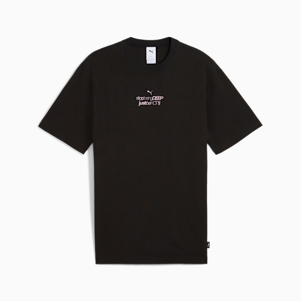 Remera PUMA x CHARLOTTE ROHDE para hombre, PUMA Black, large-ARG