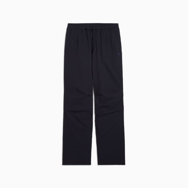 Pantalones YONA Cloqué para mujer, New Navy, large-ARG