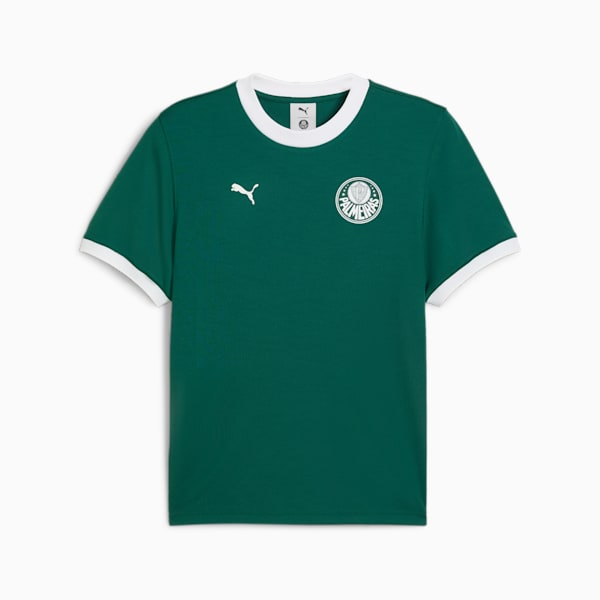 PUMA x PALMEIRAS Ringer Tee Unisex, Malachite, large-ZAF