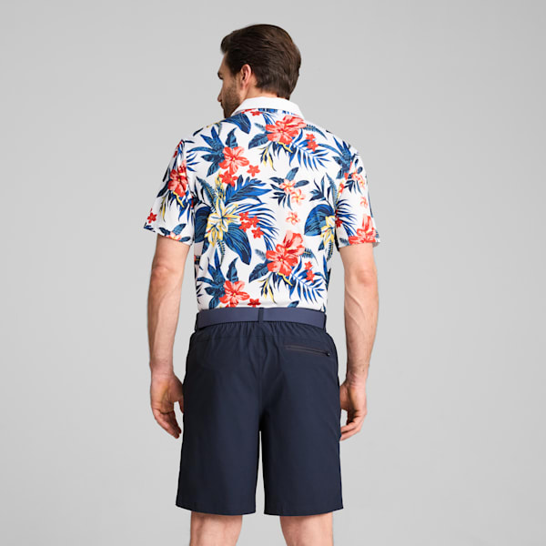 PUMA x PALM TREE CREW Floral Polo Men, White Glow, large-ZAF
