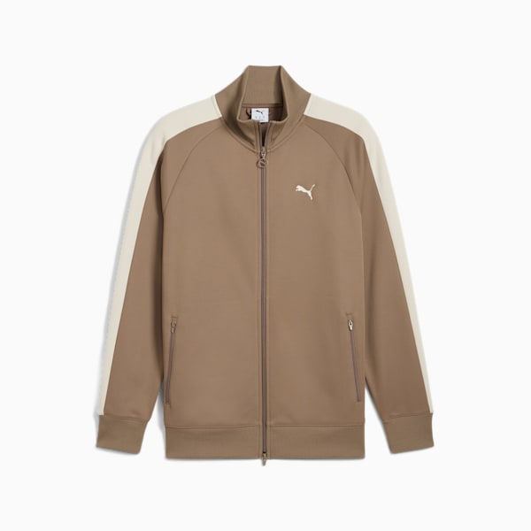 T7 ALWAYS ON Track Jacket Men, Totally Taupe, large-ZAF