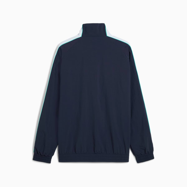 T7 Oversized Track Jacket Unisex, New Navy, large-ZAF