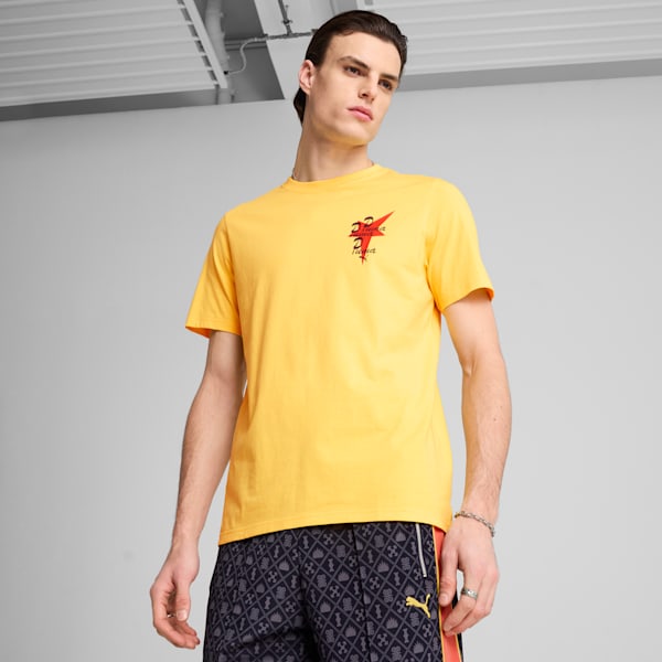 Road To Unity Graphic Tee Men, Sunny Yellow, large-MEX