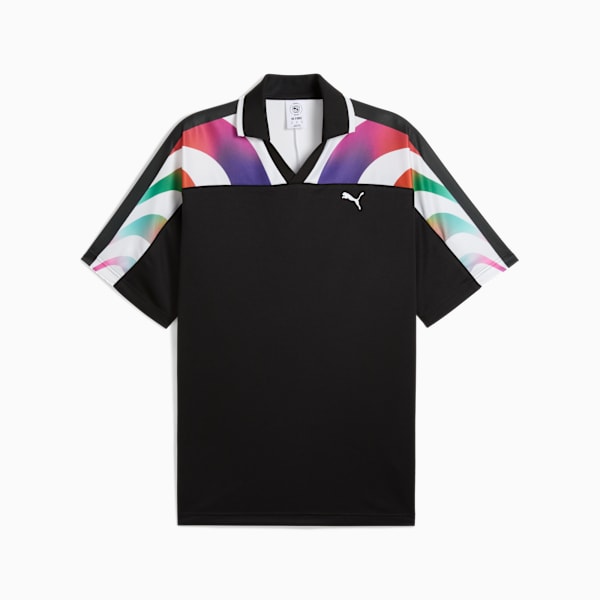Jersey de fútbol unisex EQUAL LOVE CONFEDERATION, PUMA Black-AOP, large-MEX