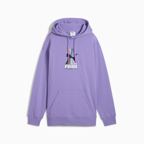 Sudadera estampado EQUAL LOVE CONFEDERATION, Lavender Alert, large-MEX