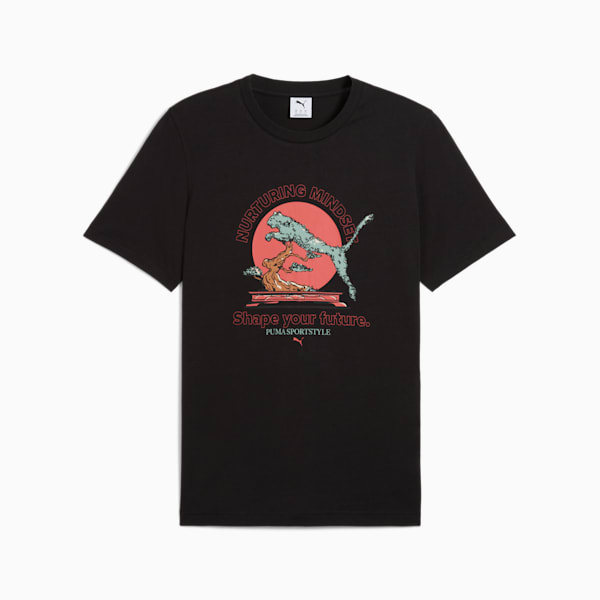 GRAPHICS PUMA Bonsai Tee Men, PUMA Black, large-MEX