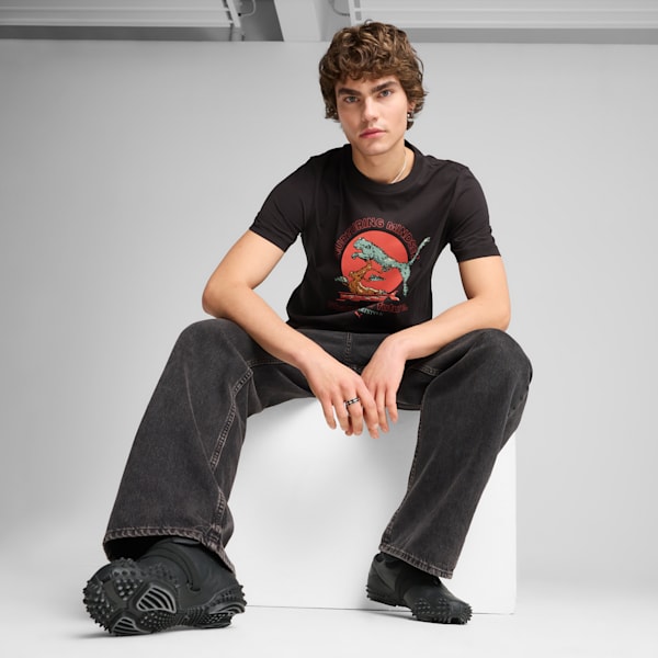 GRAPHICS PUMA Bonsai Tee Men, PUMA Black, large-MEX
