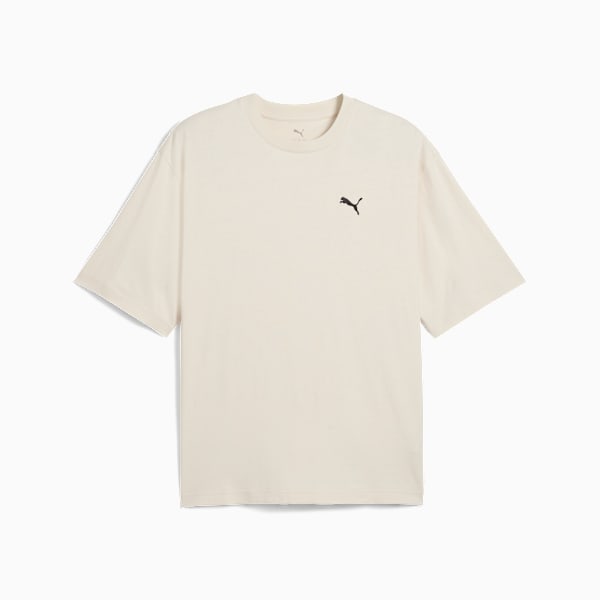 WARDROBE ESS Boxy Tee Men, Alpine Snow, large-MEX