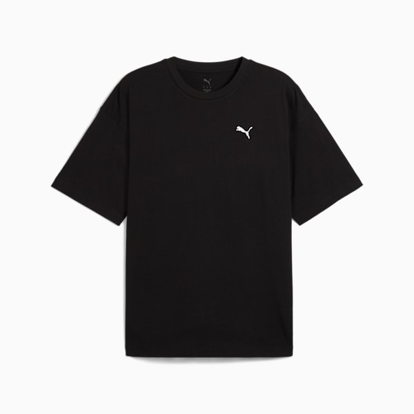 Remera oversize WARDROBE Essentials para hombre, PUMA Black, large-ARG