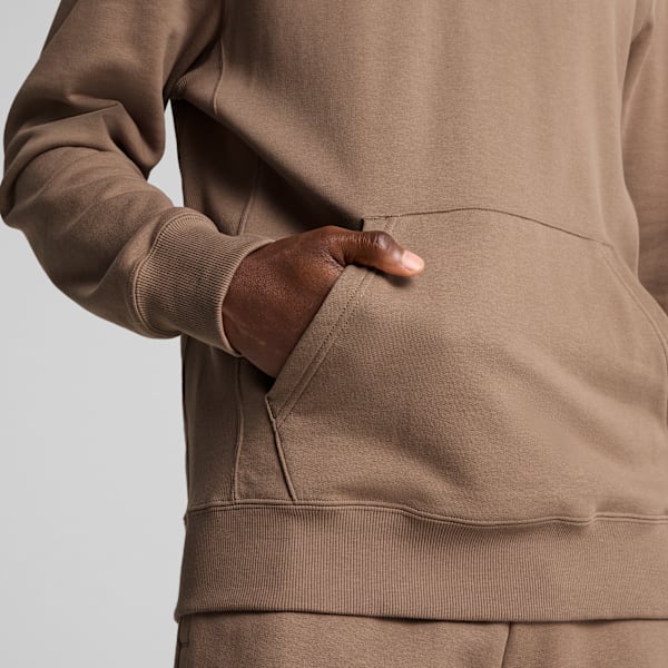 WARDROBE Essentials Hoodie Men, Totally Taupe, large-ZAF