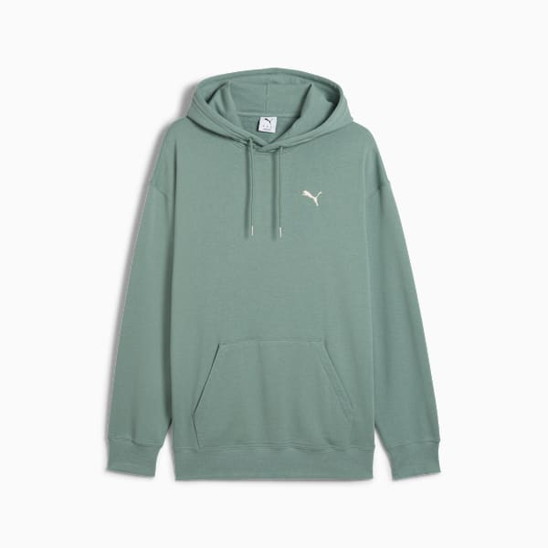 WARDROBE ESS Relaxed Hoodie Men, Green Moon, large-ZAF