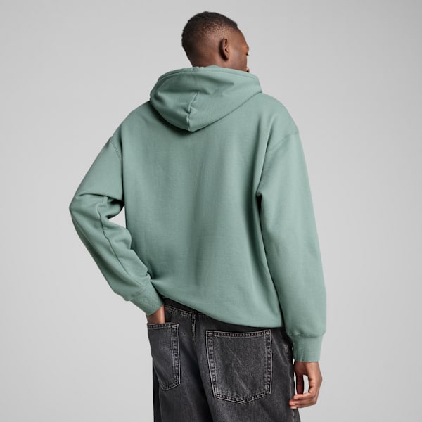WARDROBE ESS Relaxed Hoodie Men, Green Moon, large-ZAF