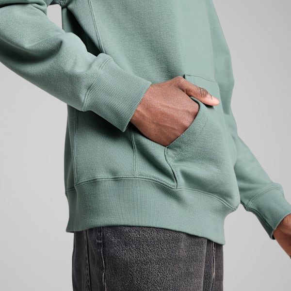 WARDROBE ESS Relaxed Hoodie Men, Green Moon, large-ZAF