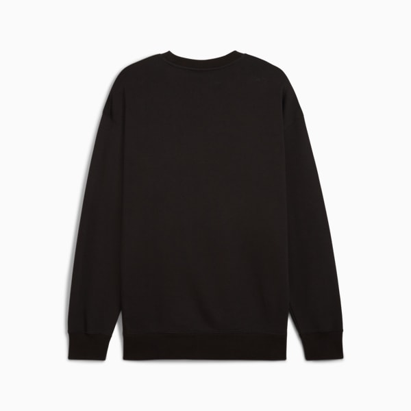WARDROBE ESS Relaxed Crew Men, PUMA Black, large-ZAF