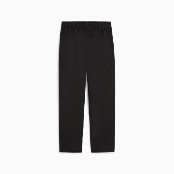 WARDROBE ESS Relaxed Cargo Pants Men, PUMA Black, large-MEX