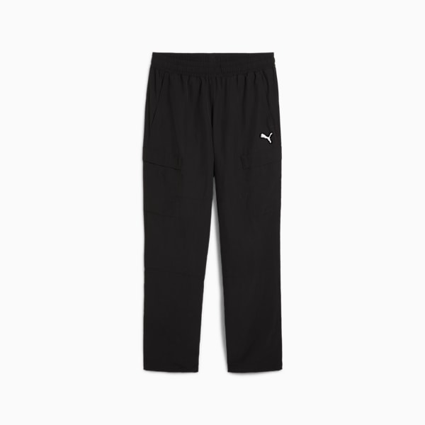WARDROBE ESS Relaxed Cargo Pants Men, PUMA Black, large-MEX