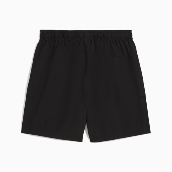 Shorts cargo WARDROBE Essentials para hombre, PUMA Black, large-MEX