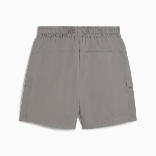 Shorts cargo WARDROBE Essentials para hombre, Cast Iron, large-MEX