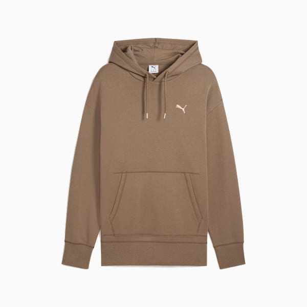PREMIUM Essentials Relaxed Graphic Hoodie Unisex, Totally Taupe, large-ZAF